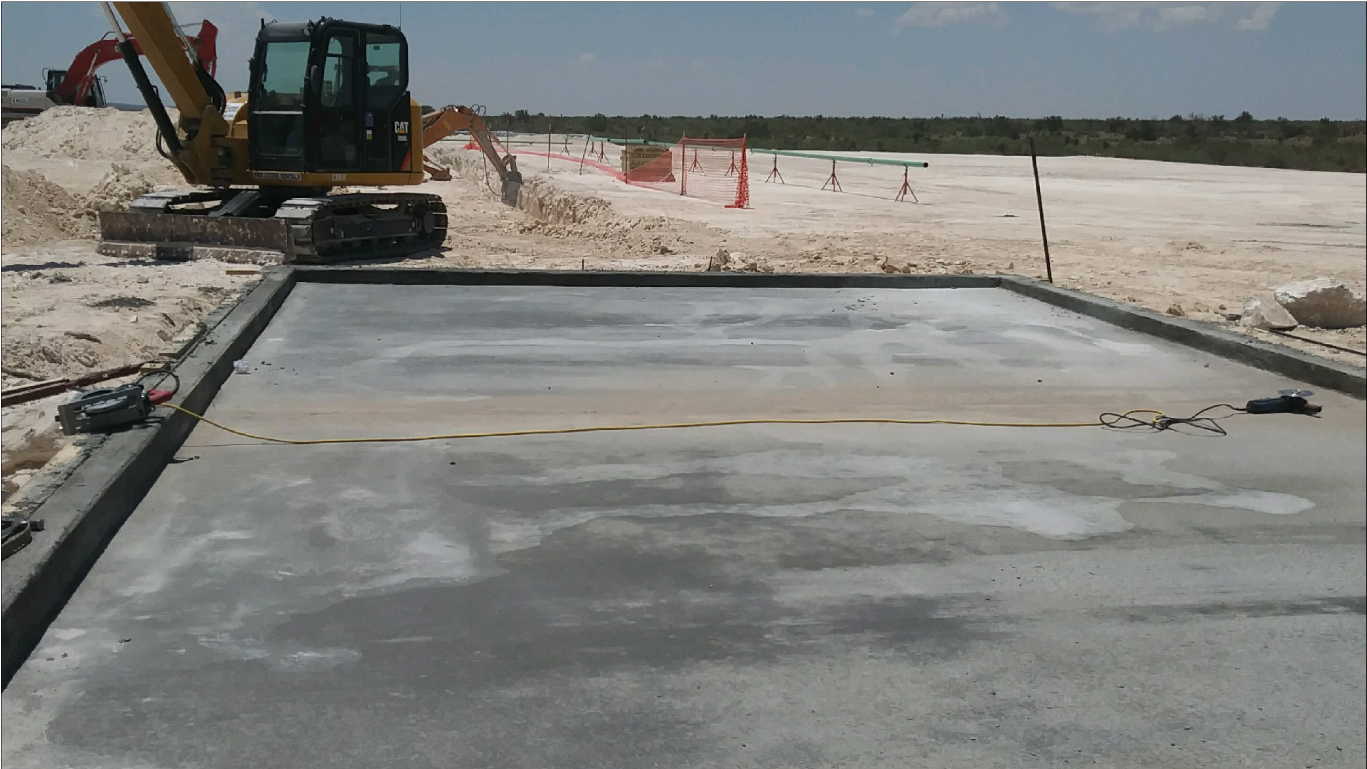 Foundation poured by W5 Construction Services